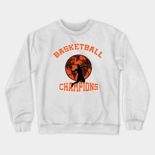 Basketball champions design BY WearYourpassion Crewneck Sweatshirt